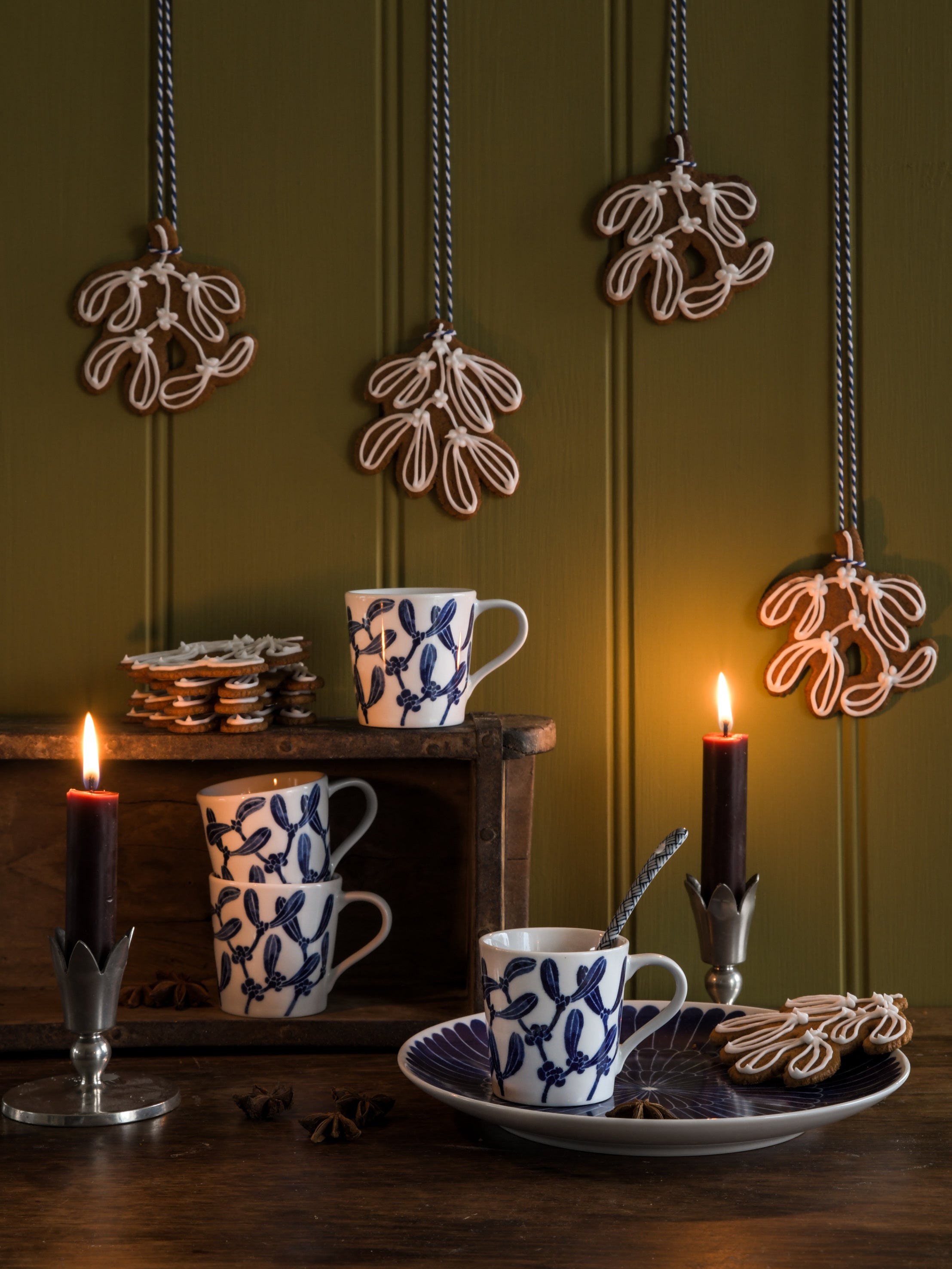 Mistletoe -Glühweinbecher 4er-Set