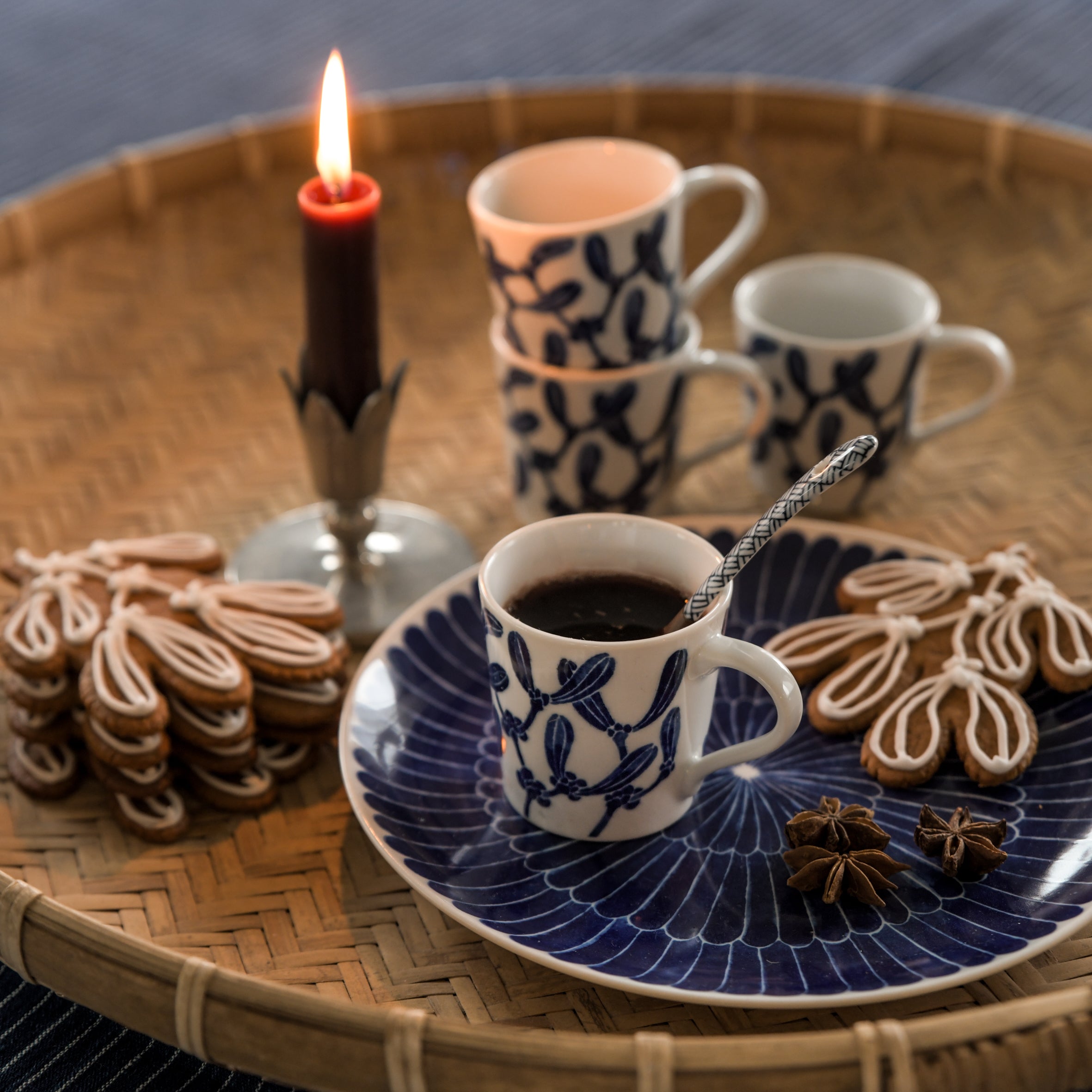 Mistletoe -Glühweinbecher 4er-Set