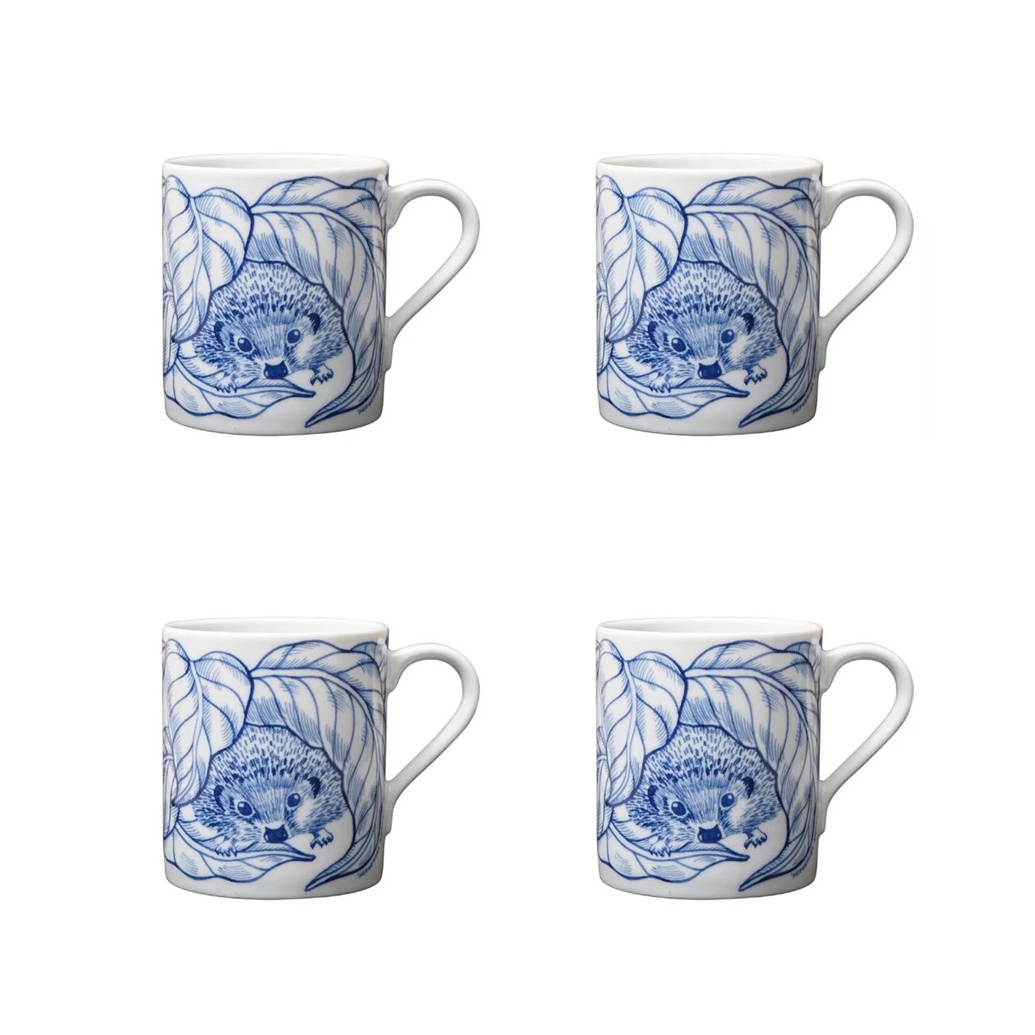 2:a-sortering Hedgehogs Awakening Mugg 4-pack
