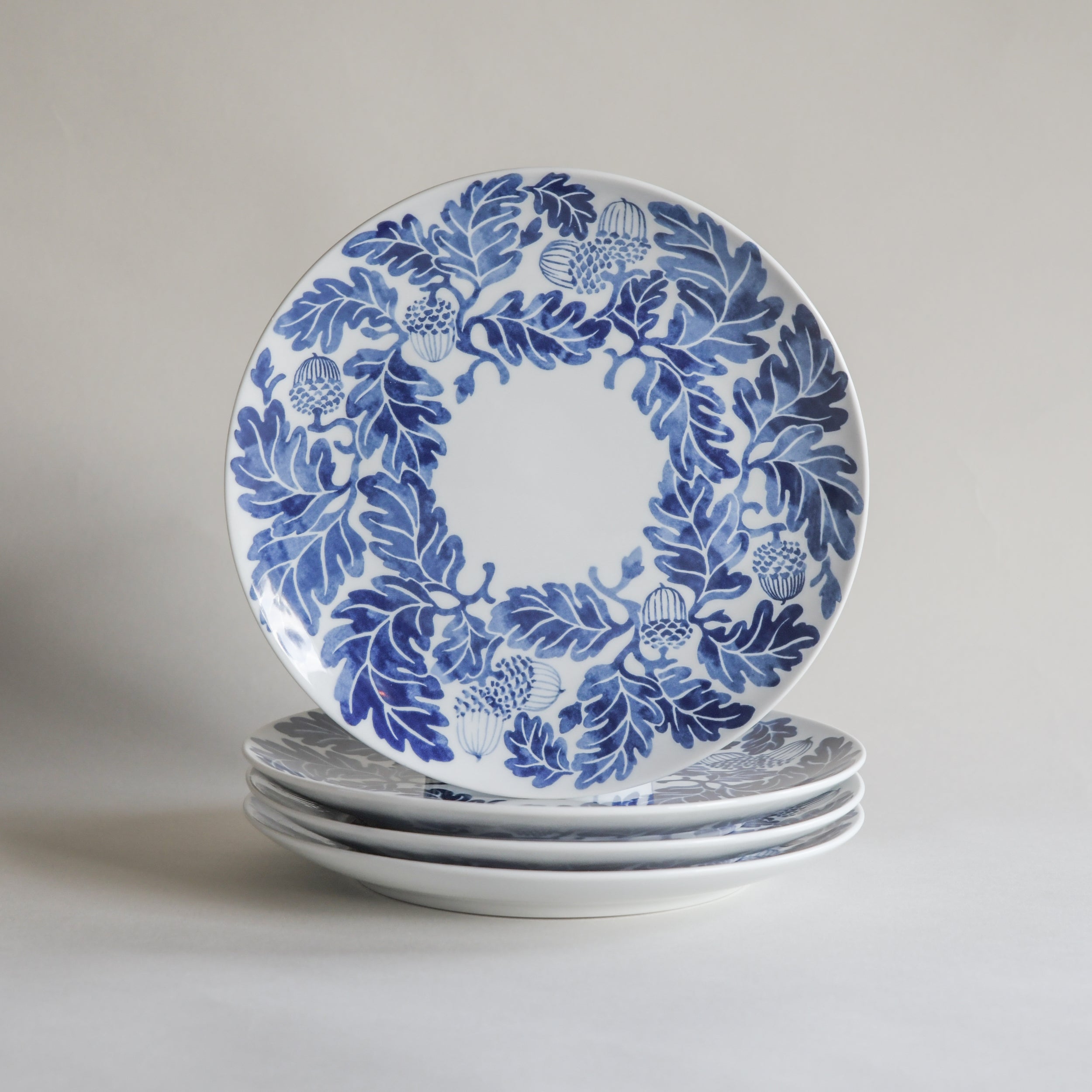 4-pack Acorn Assiett