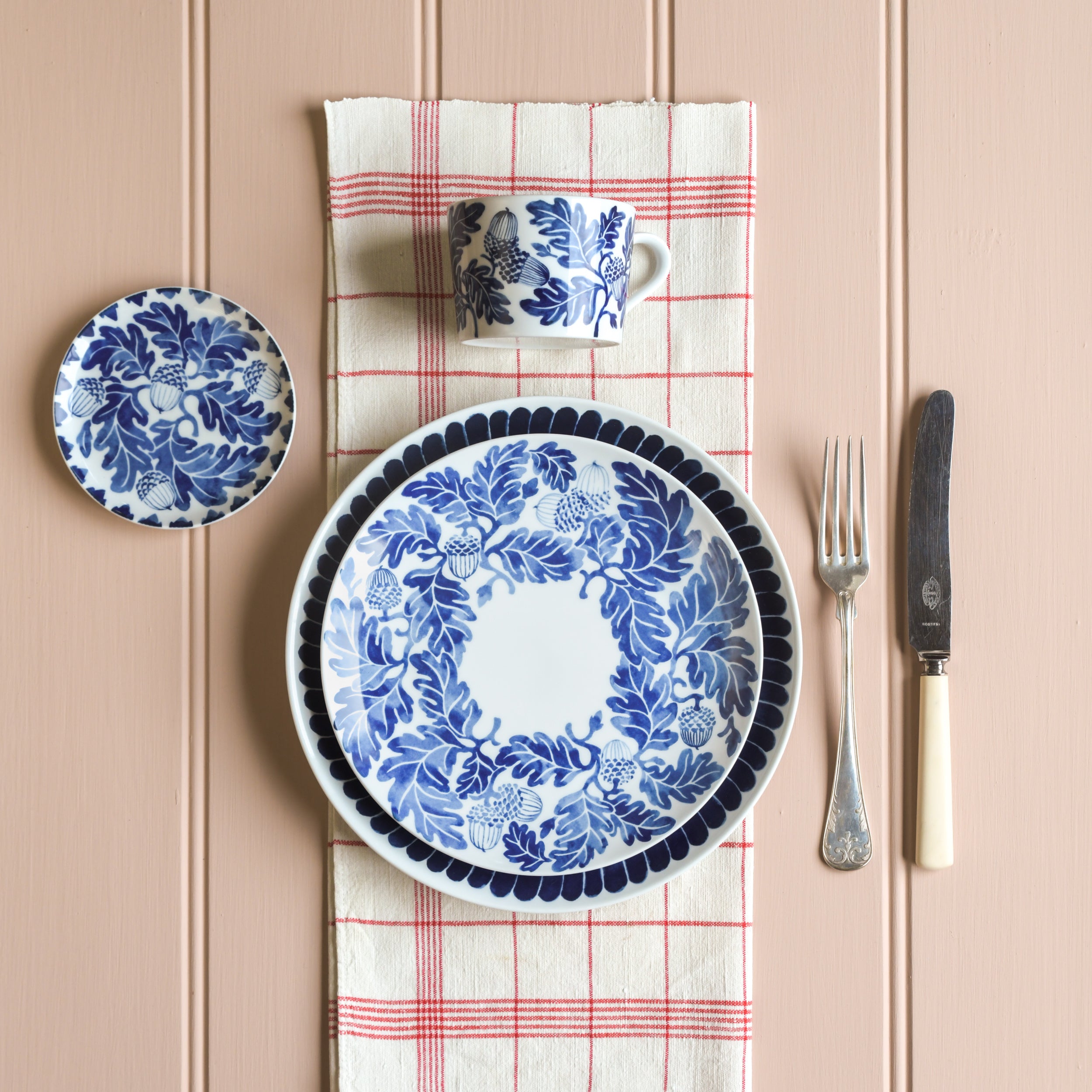 4-pack Acorn Assiett