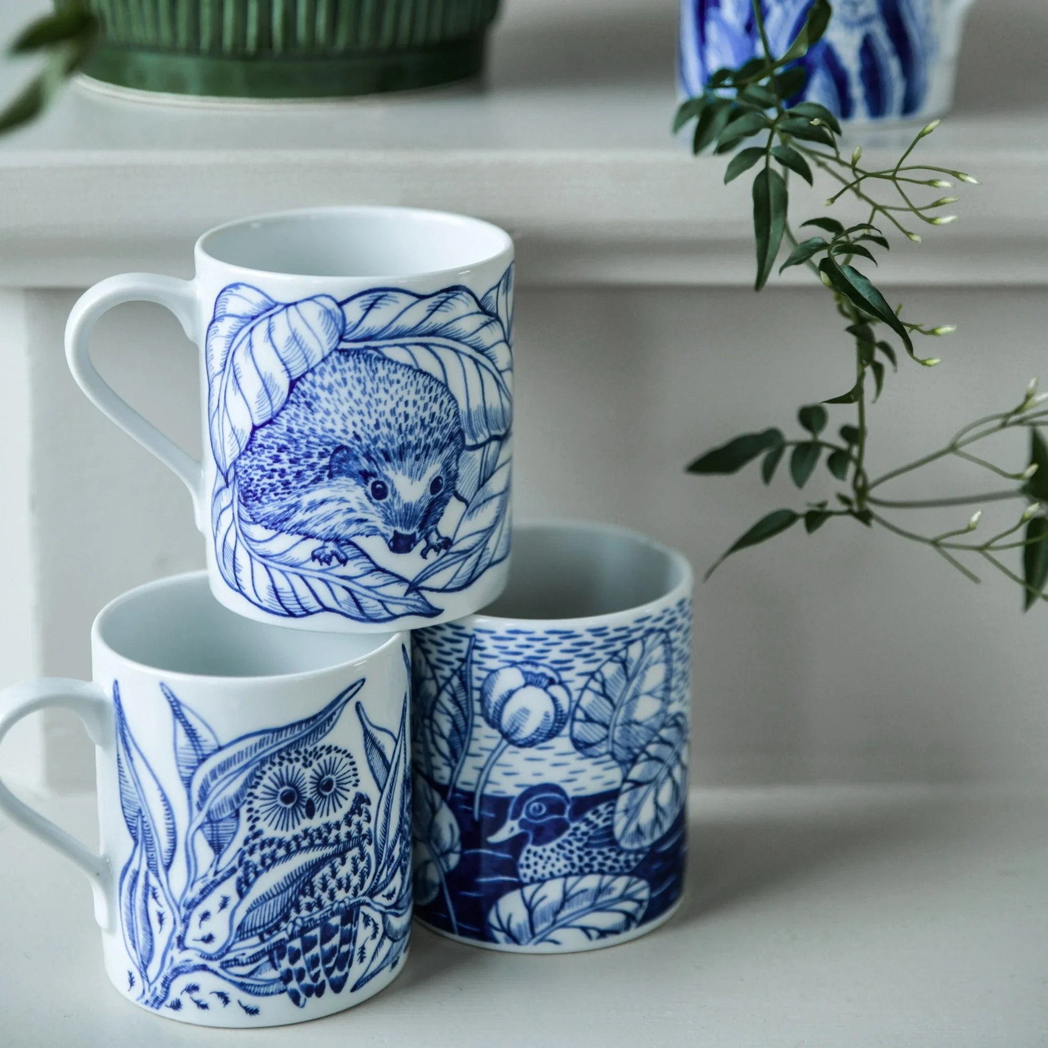 Owls at Night Mugg